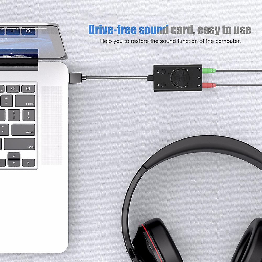 Card,ORICO SC2 USB Multifunction USB Sound Card Desktop PC o Card Smooth Operation