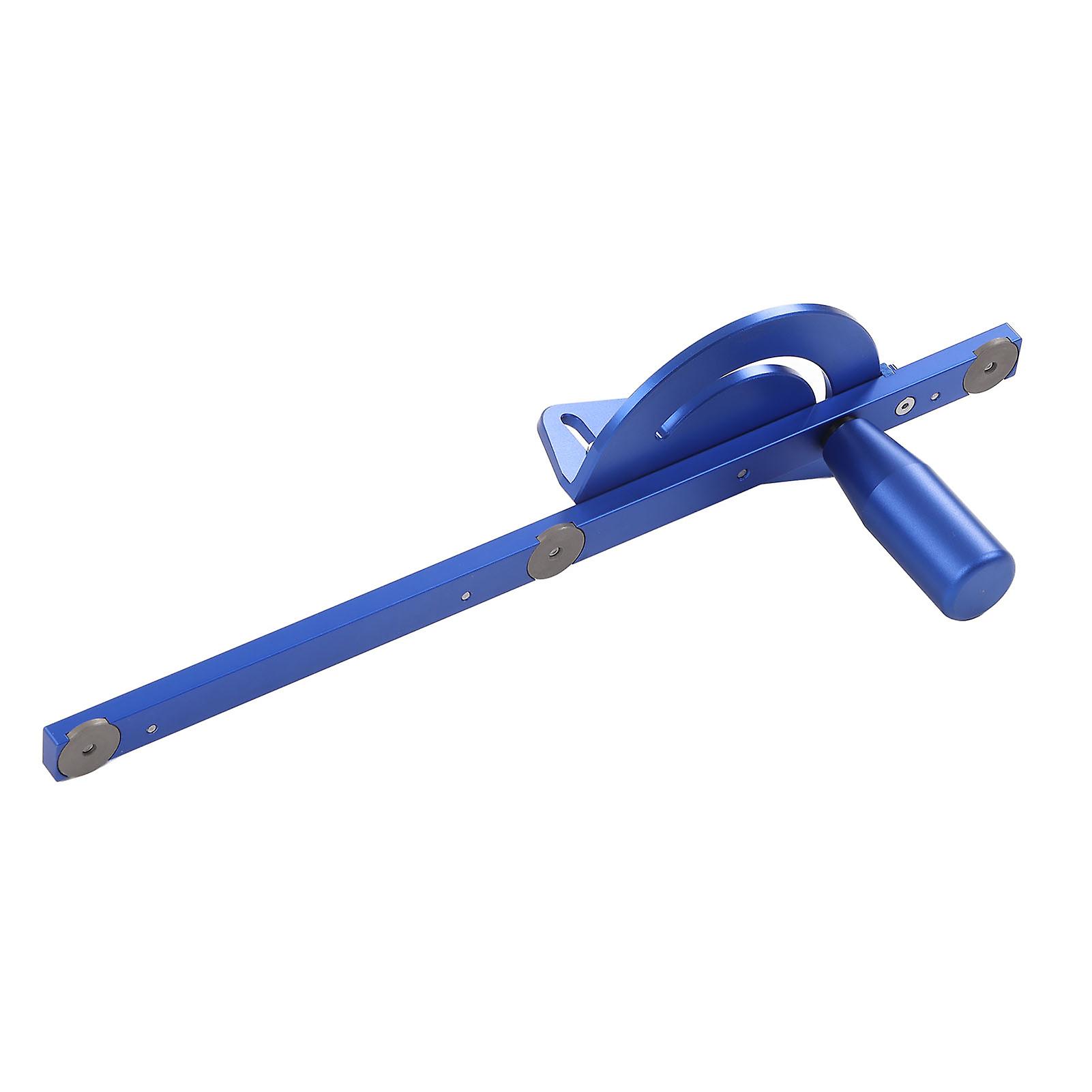 Table Saw Miter Gauge Aluminum Alloy Blue Precise Angle Tool