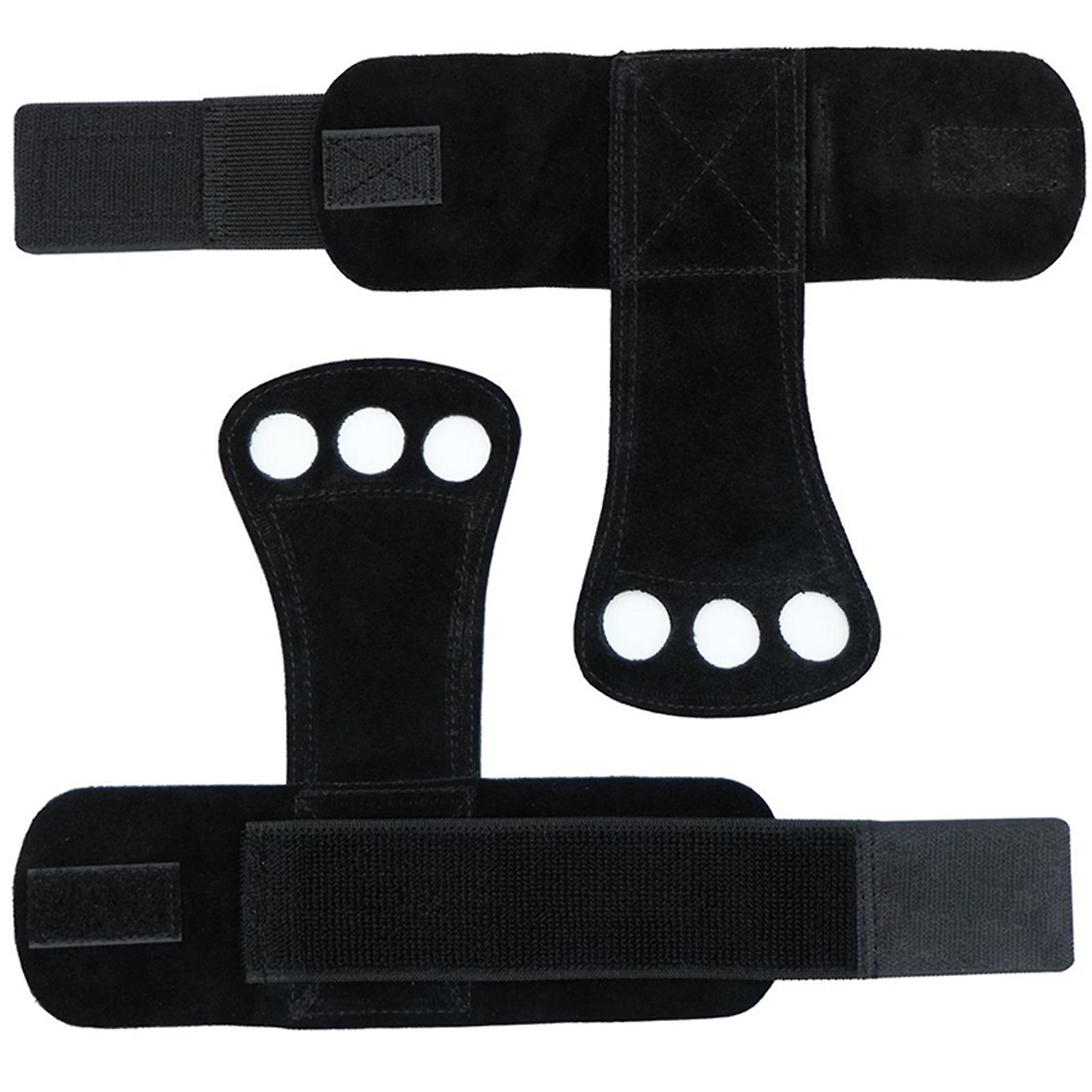 Weight Training Cross Training Grips Open Back Lifting Palm Protection with Wrist Support for