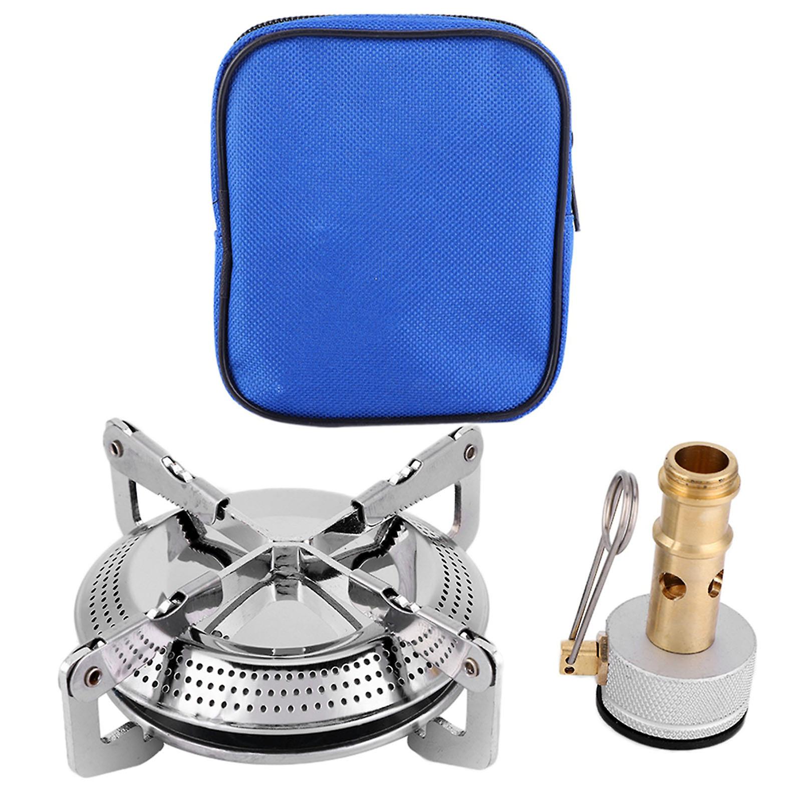 Mini réchauds de camping portables, réchauds à gaz d'extérieur pliables, fourneau portable, réchaud de pique-nique