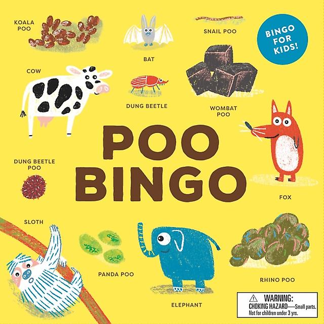 Poo Bingo by Aidan Onn Paperback Book