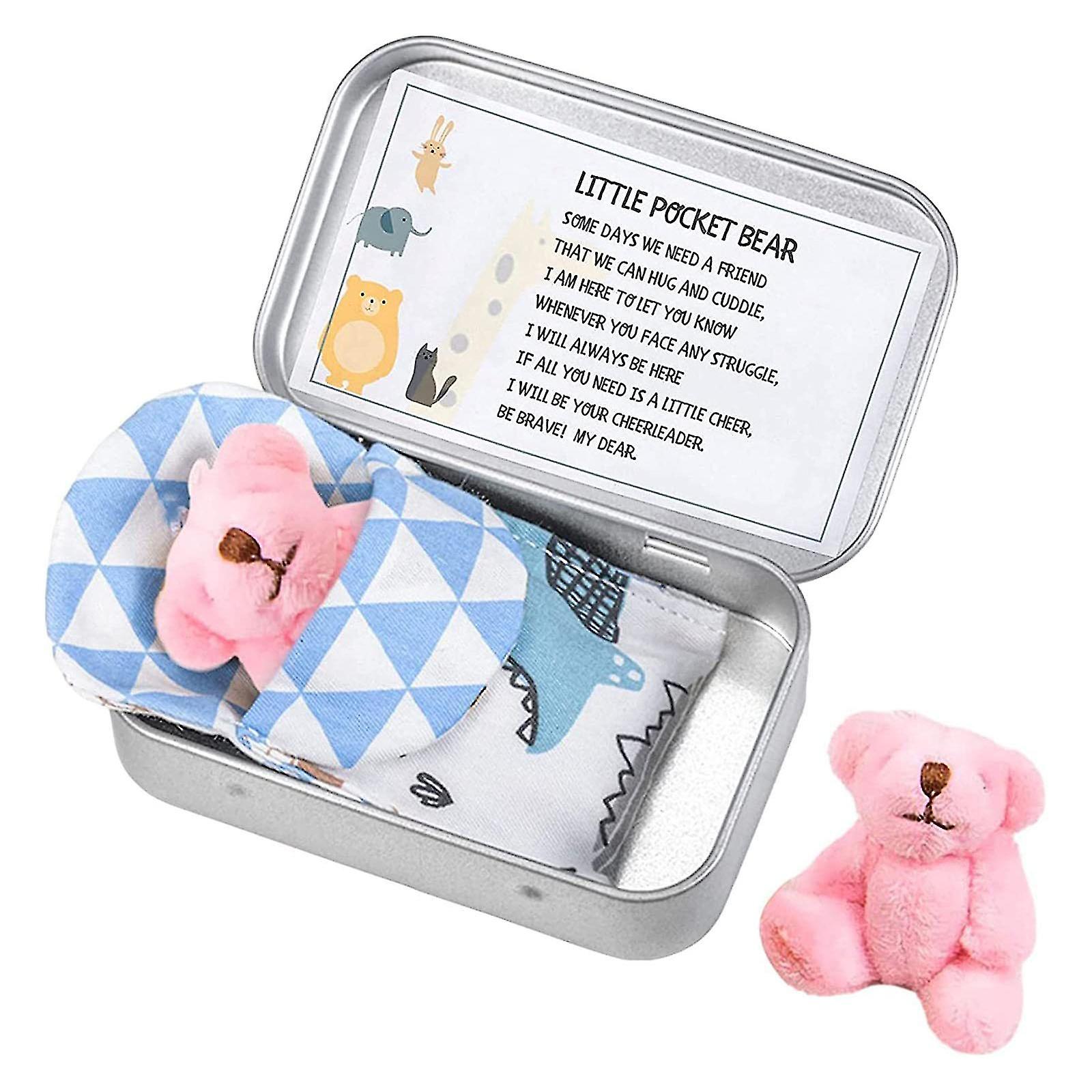 Piccolo Orso Tascabile Tin Comodo Piccolo Orso Giocattoli Piccolo In Scatola Piccolo Orso Tascabile Regali