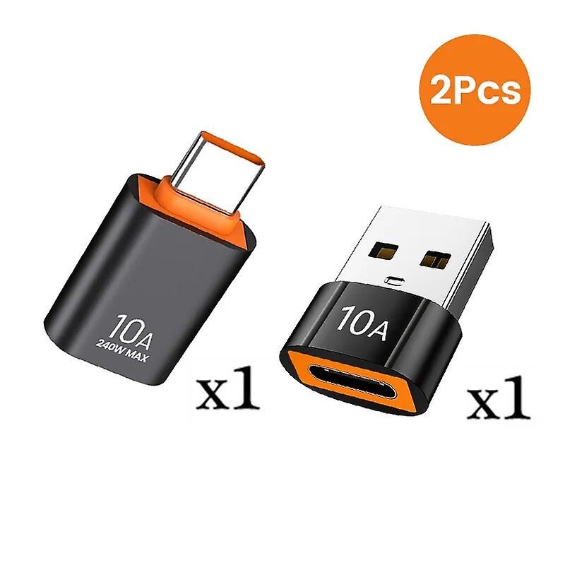 Elough 10A 3.0 USB إلى Type C محول OTG USB C ذكر إلى USB أنثى محول لأجهزة الكمبيوتر المحمول Macbook Xiaomi Samsung موصل OTG سريع ~ 18326