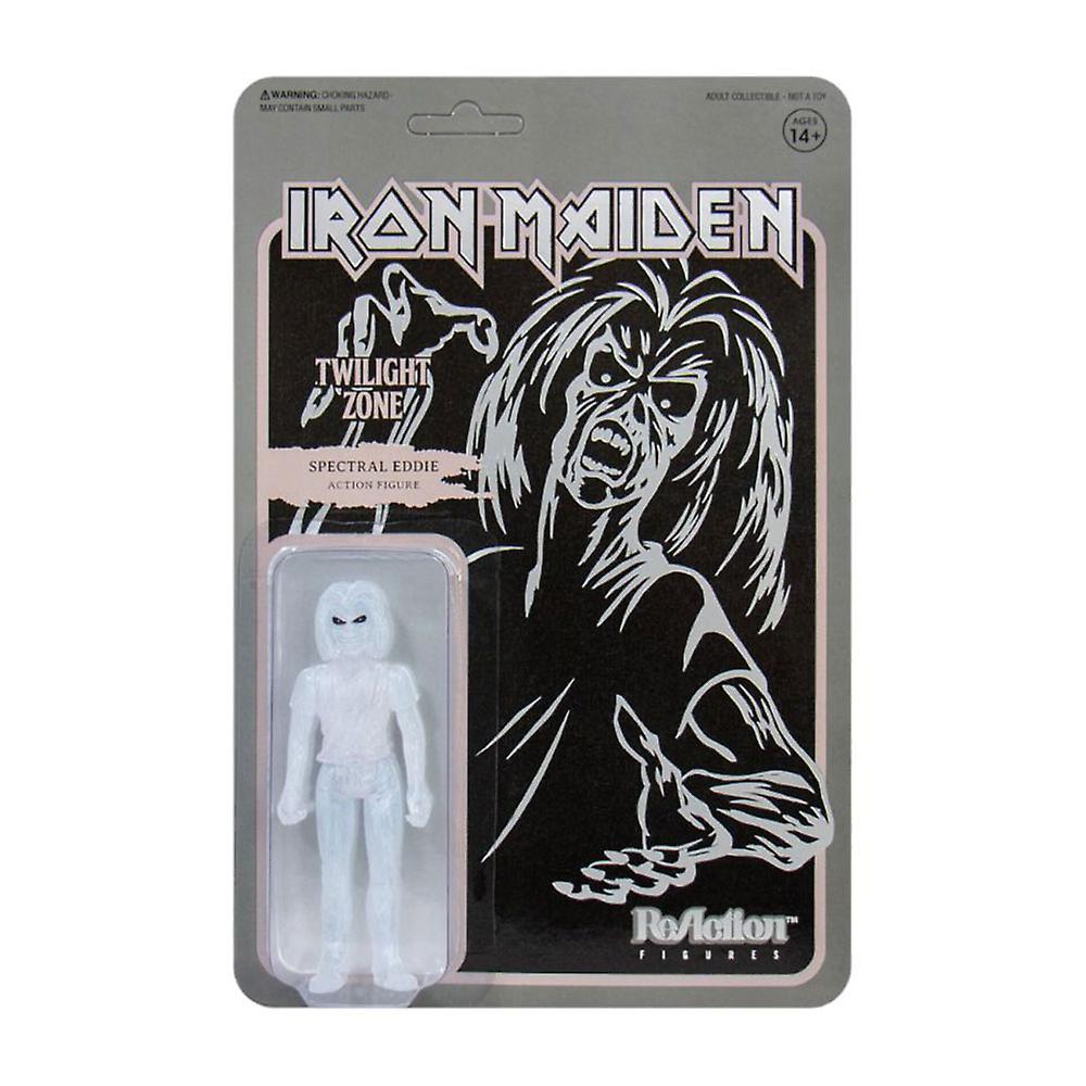 Iron Maiden Twilight Zone Spectral Eddie Collectable ReAction 3.75" Figure