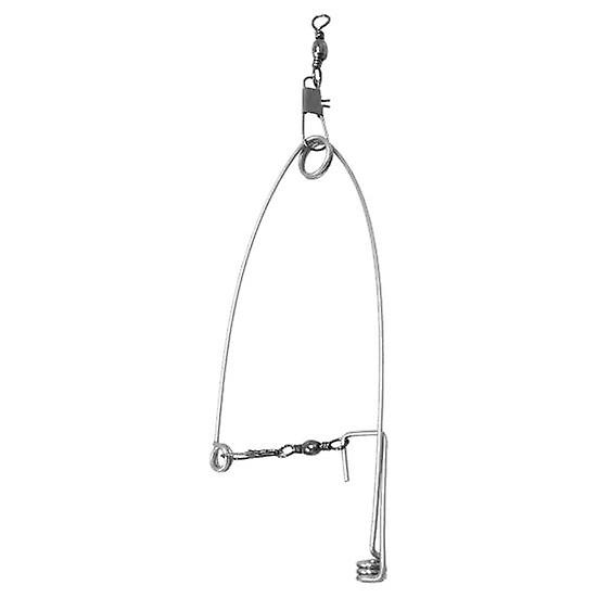 Automatic Fish Hook Labor Saving Strong Strength Simple Operation Spring Fishhook Bait Catch Net Catapult for Lake