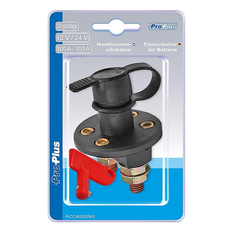 Main switch for battery 2-pin in blister