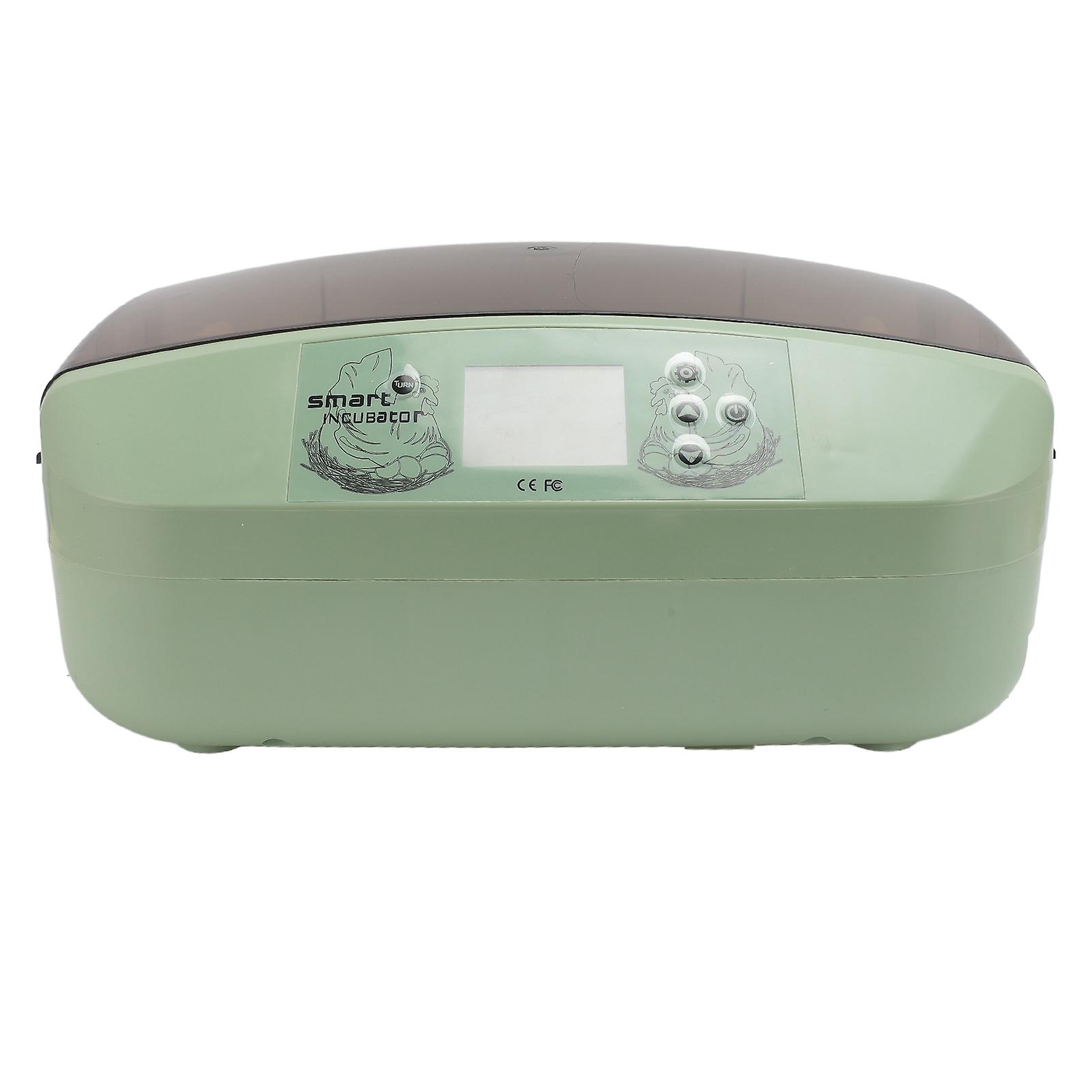 32 Eggs Egg Incubator with LCD Display 80W Automatic Egg Turning Automatic Temperature Control Hatching Incubators for Chickens Ducks EU Plug 220V