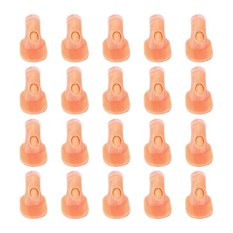 20pcs Manicure Practice Fingers