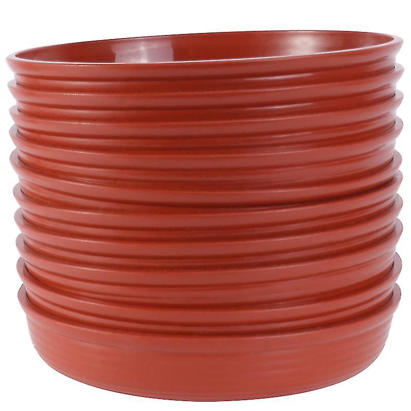 10pcs Flower Pot Plate