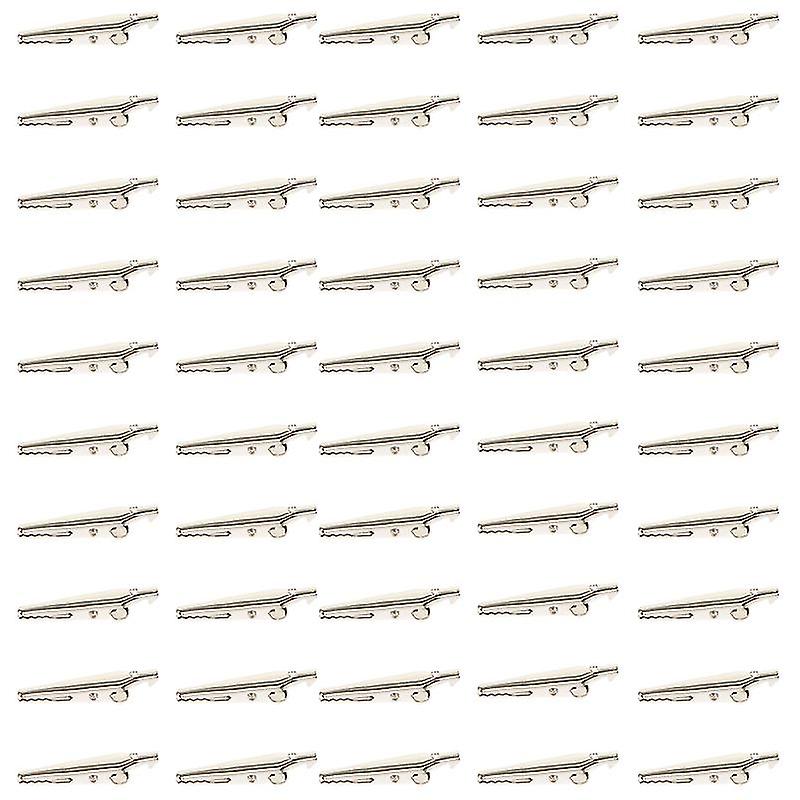 50pcs Iron Crocodile Clips