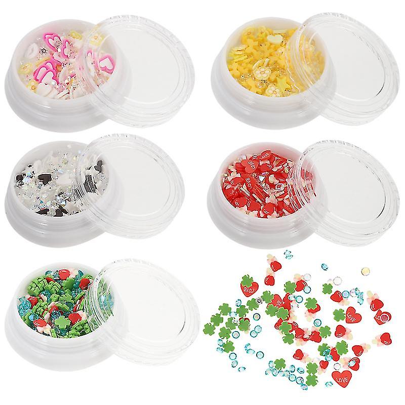 5pcs Nail Art Decors