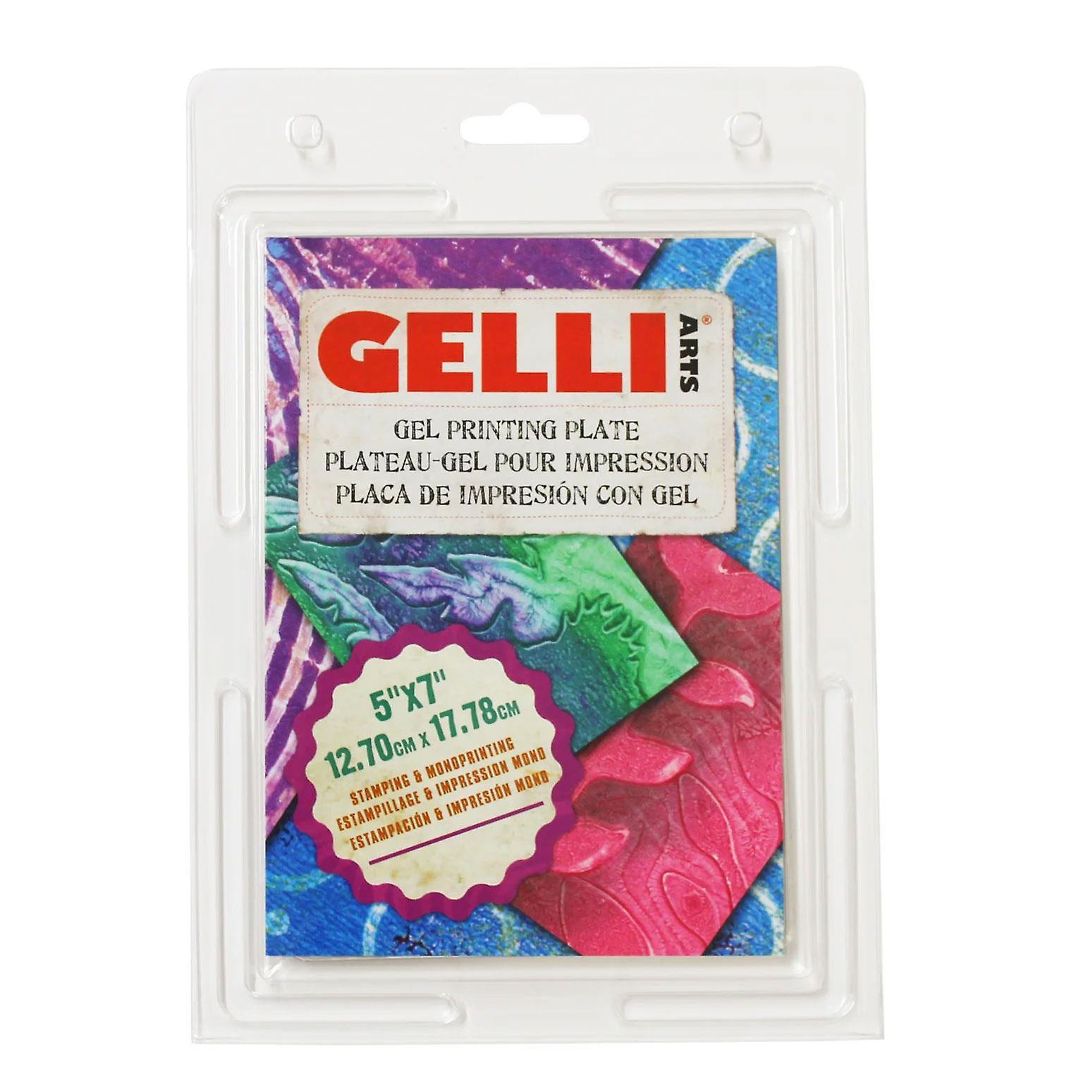 Gelli Arts Monoprint Re-Usable Gel Printing Plate 5 x 7 Inches