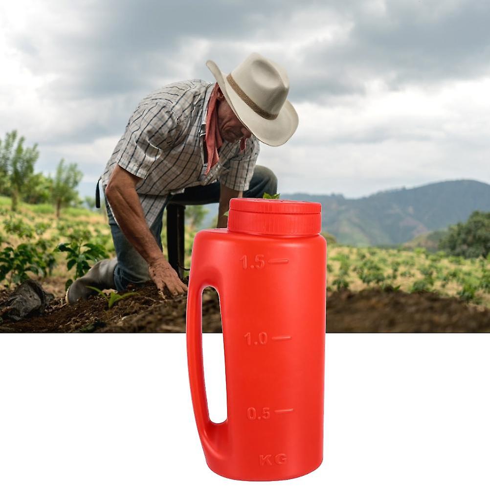 Hand Held Plastic Spreader 2L Capacity 13x9x28cm Salt Dispenser