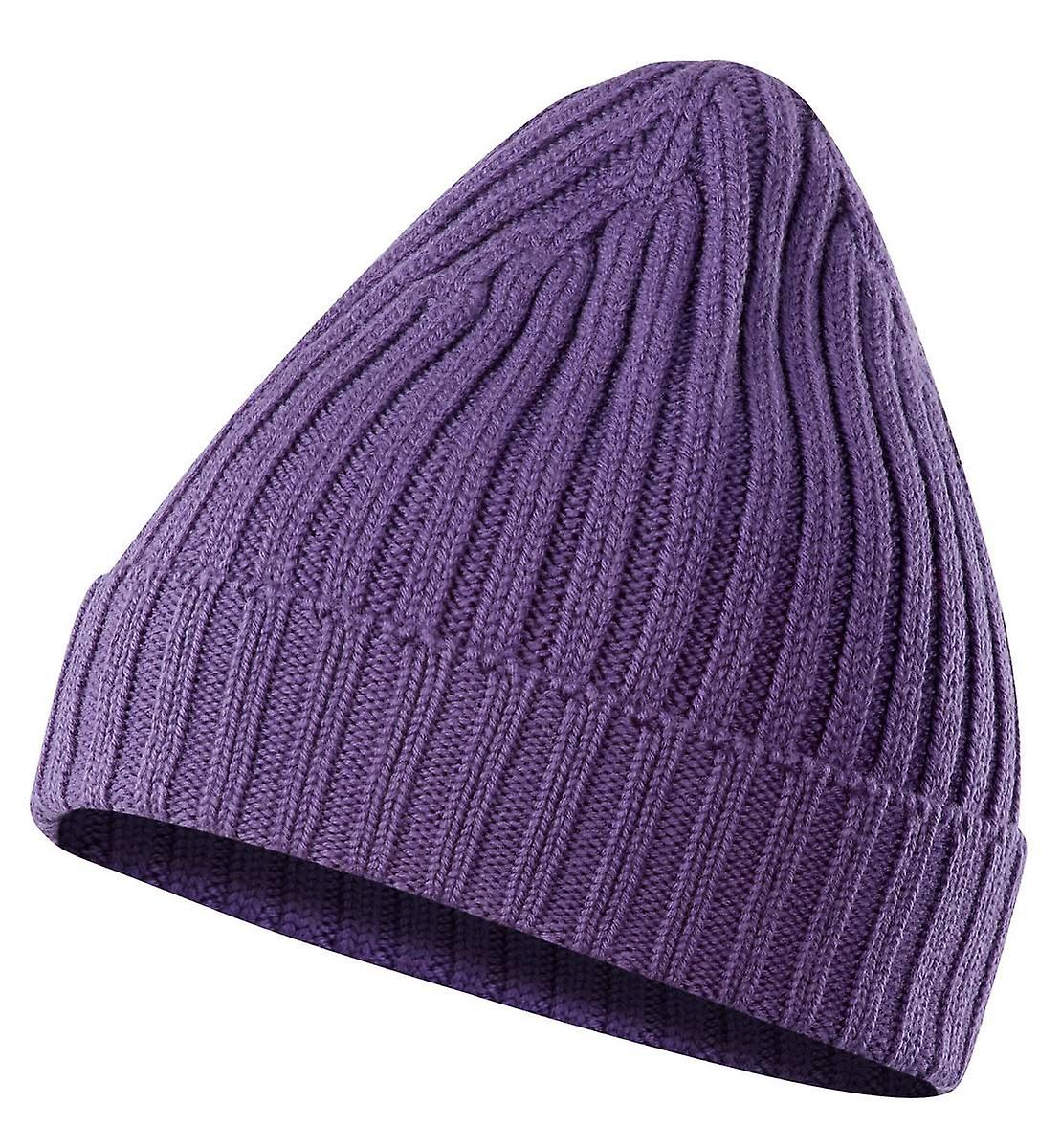 Falke Sporty Ribbed Beanie - Grape Lilac