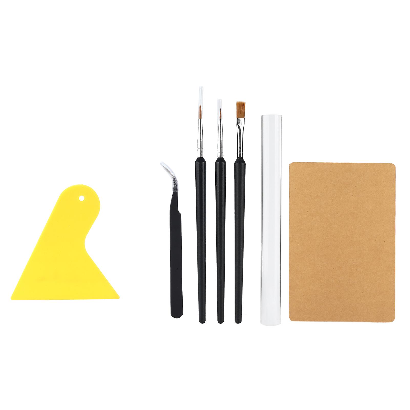7pcs Clay Tools Sculpture Kit Soft Pottery Painting Set for Craft Lovers Shaping Embossing