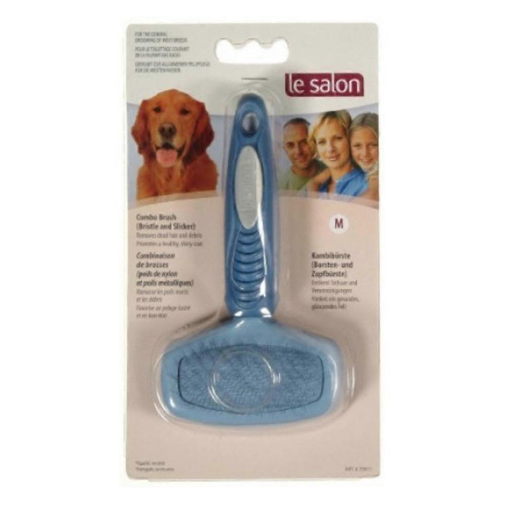 High Quality Le Salon Carding Machine Medium Combo Brush for Dogs