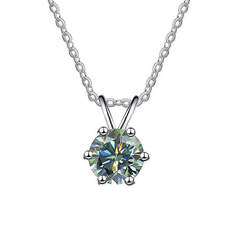 Necklace-Moissanite Chic-1ct Bunny-Sweet clavicle chain