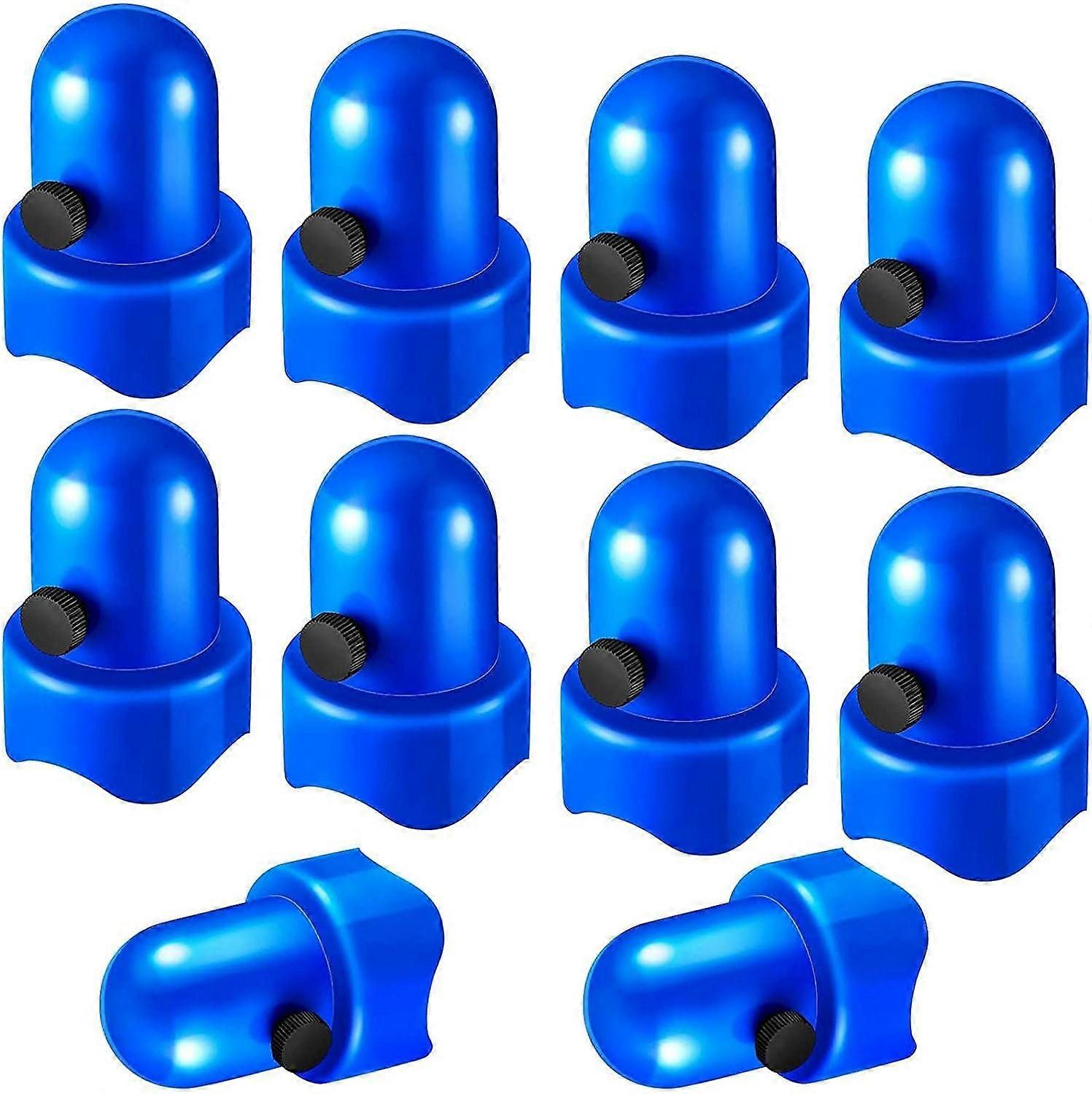 Trampoline Cap - Trampoline Spare Part, Protective End Caps for Trampoline Net Bars, Particularly Strong, Safety Net Spare Part (10pcs)