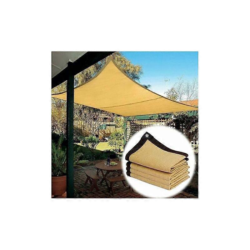 Rectangular Shade Sail, 90% UV Resistant Sunshade Breathable Net Sun Protection for Garden Patio Camping Balcony Awning (1x2m)