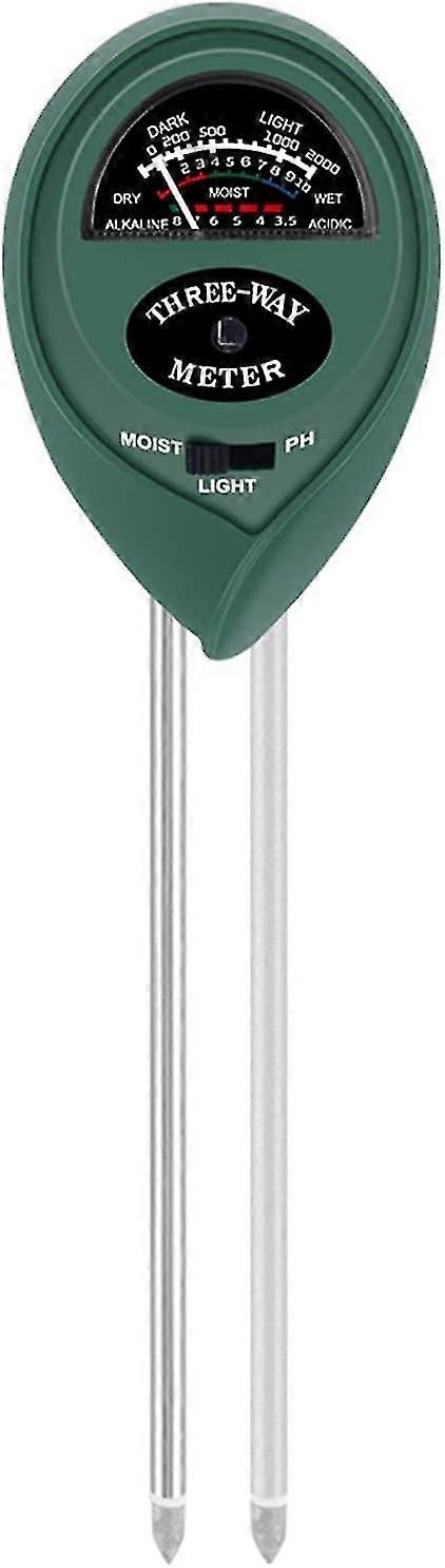 Soil Ph Tester-3 In 1 Soil Tester Kits/plants Acidity Humidity Monitor/with Soil Moisture/light/ph Tester/for Gardens, Lawn