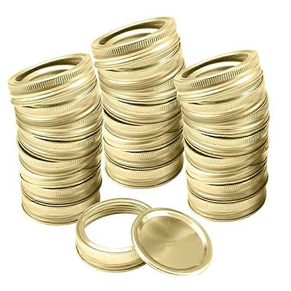 Wide Mouth Mason Jar Lids,20 Pcs Canning Lids Wide Mouth,Split-Type Lids and Bands for Mason Jar Canning(20Lids+20Bands)