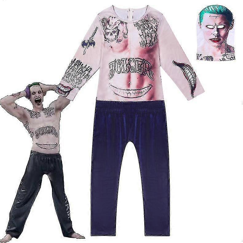 Halloween Suicide Squad Haha Joker Kids Costume de combinaison