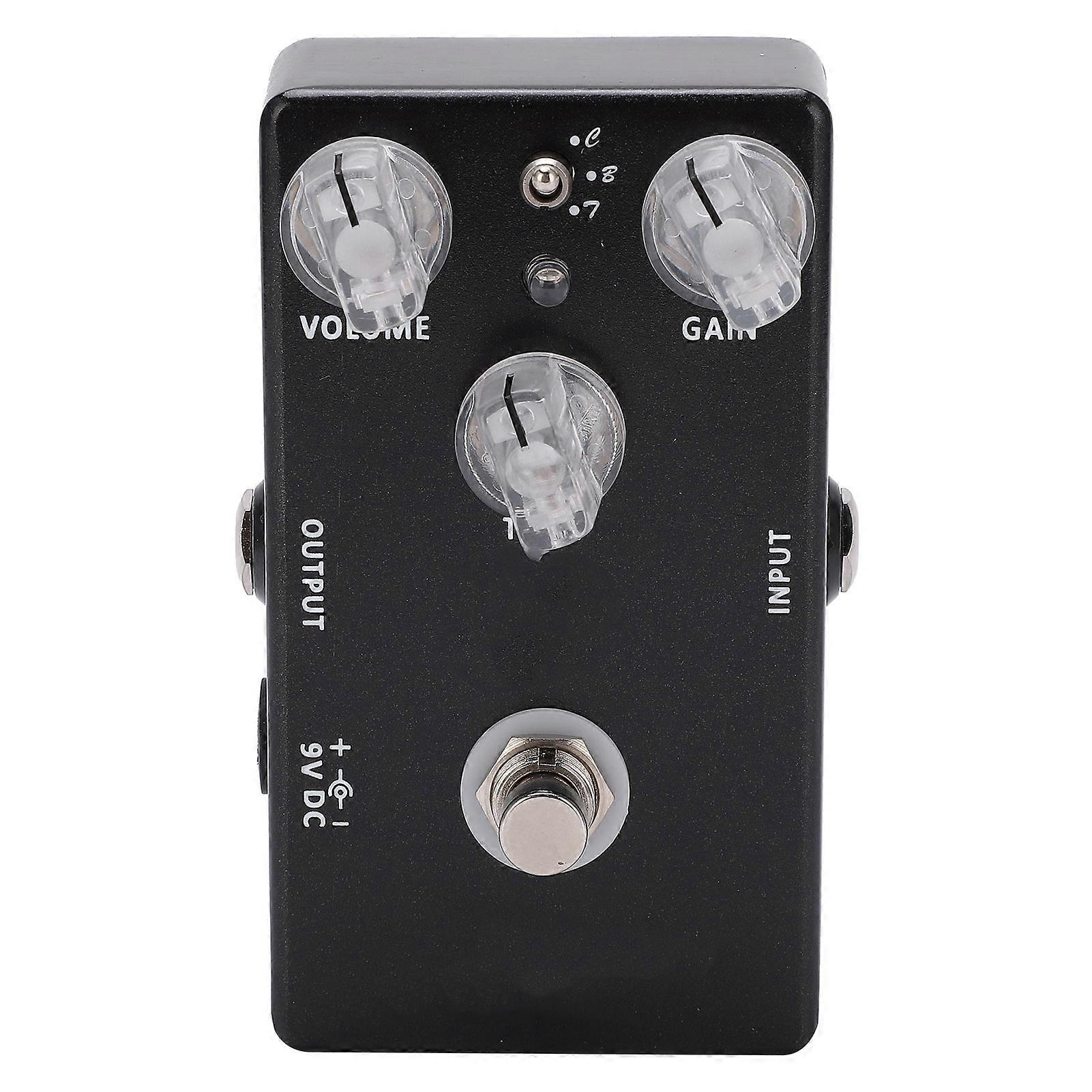 Guitar Effect Pedal Super Rat True Bypass Distortion Portable Adjustable Instrument Accessory