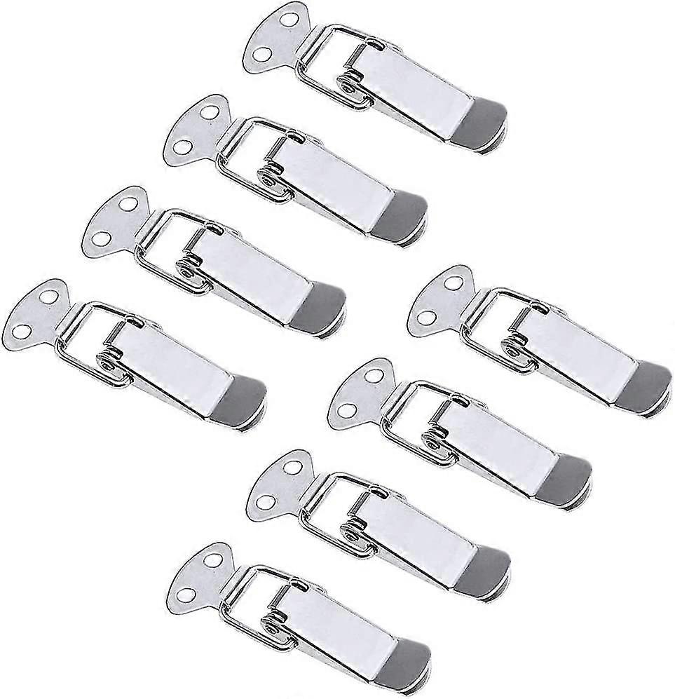 8pcs κούμπωμα εναλλαγής ανοξείδωτου, μάνδαλο ελατηρίων, κλειδαριά μοχλών για το ιατρικό κιτ/εργαλείο Στήθος/flight περίπτωση/κιβώτιο/συρτάρι/γραφείο