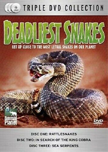 Deadliest Snakes DVD (2007) Austin Stevens cert E - Region 2