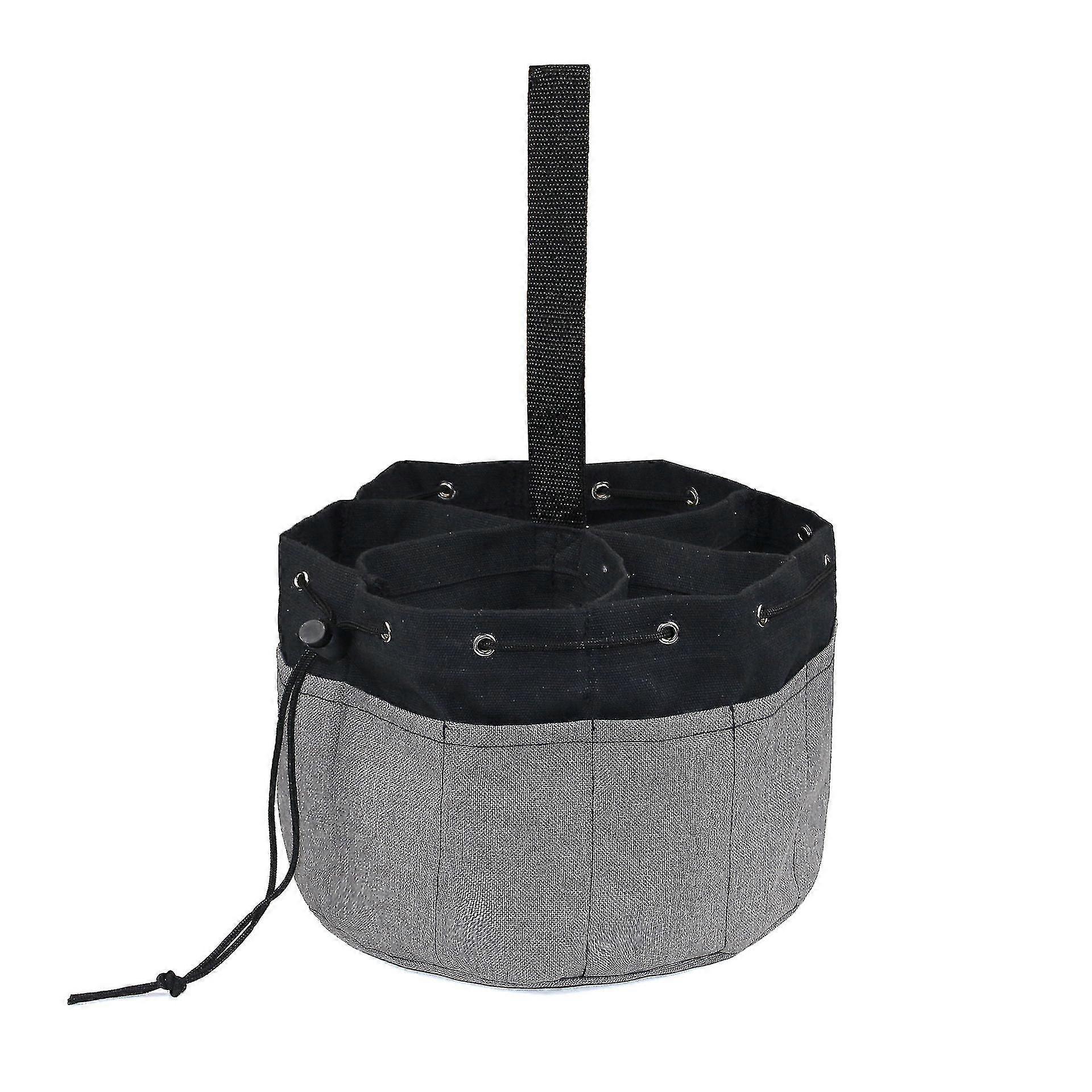 Umbrella-shaped Multi-pocket Canvas Tool Bag, Hardware Tool Bag, Utility/worker/decorator/construction Worker...(c-1) Chumian