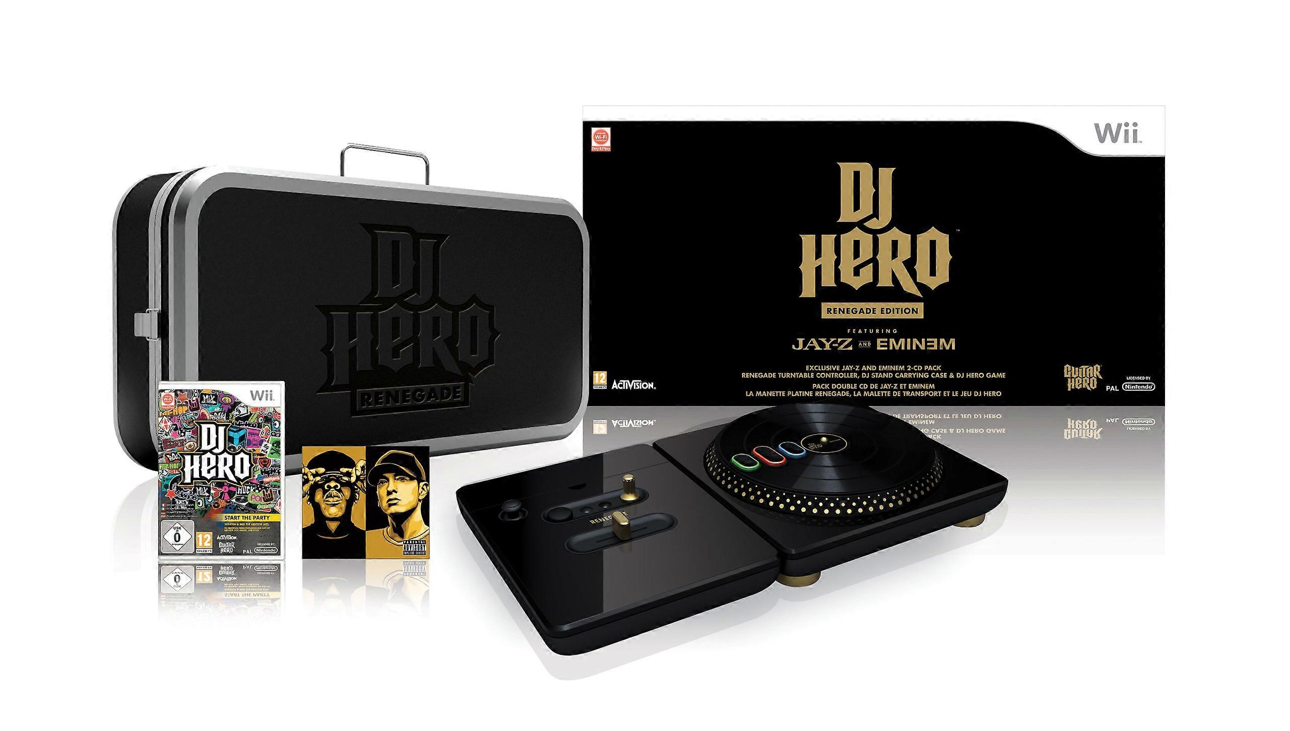 DJ Hero - Renegade Edition (Wii) - PAL - New & Sealed