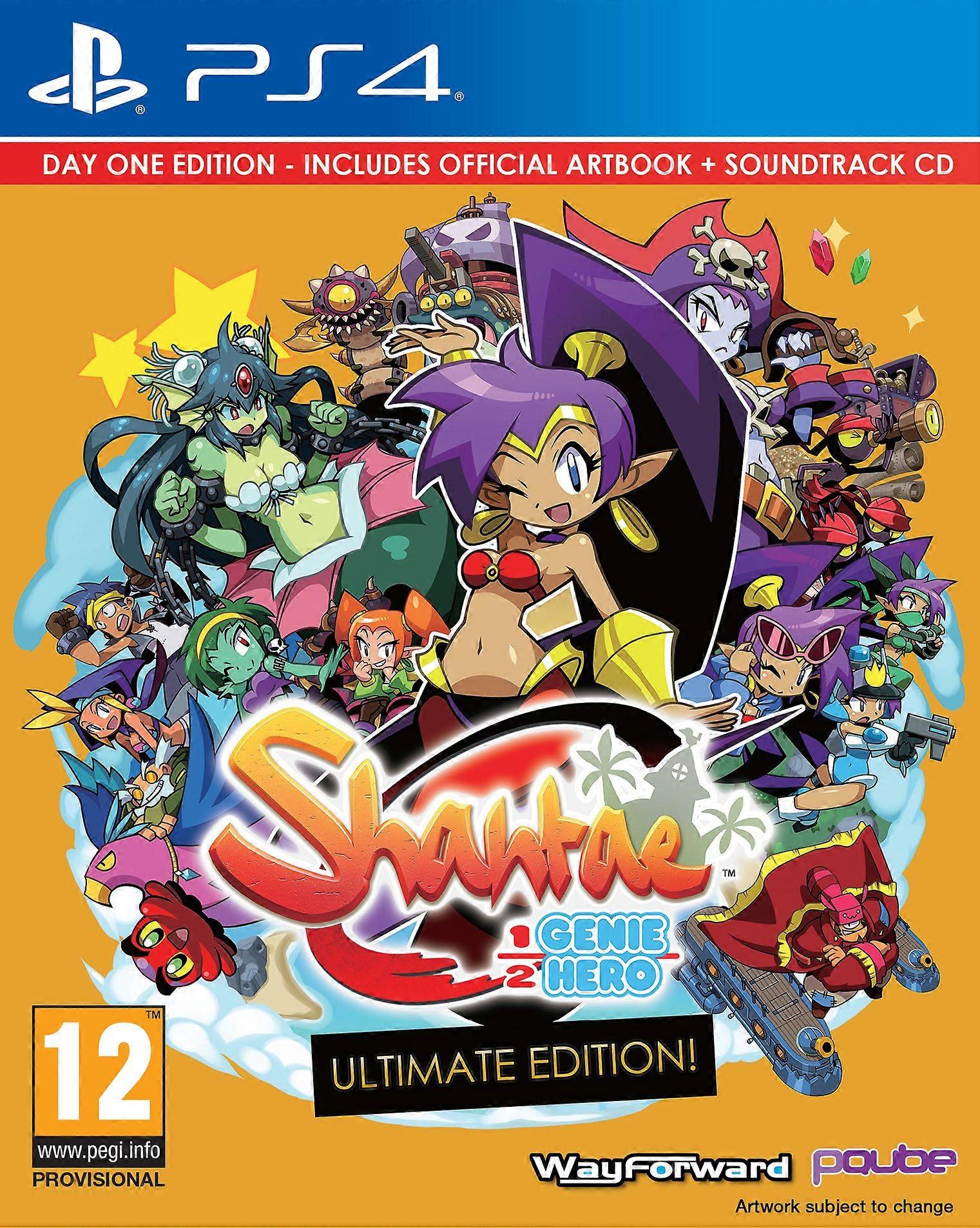 Shantae Half-Genie Hero Ultimate Day One Edition (PS4) - New & Sealed