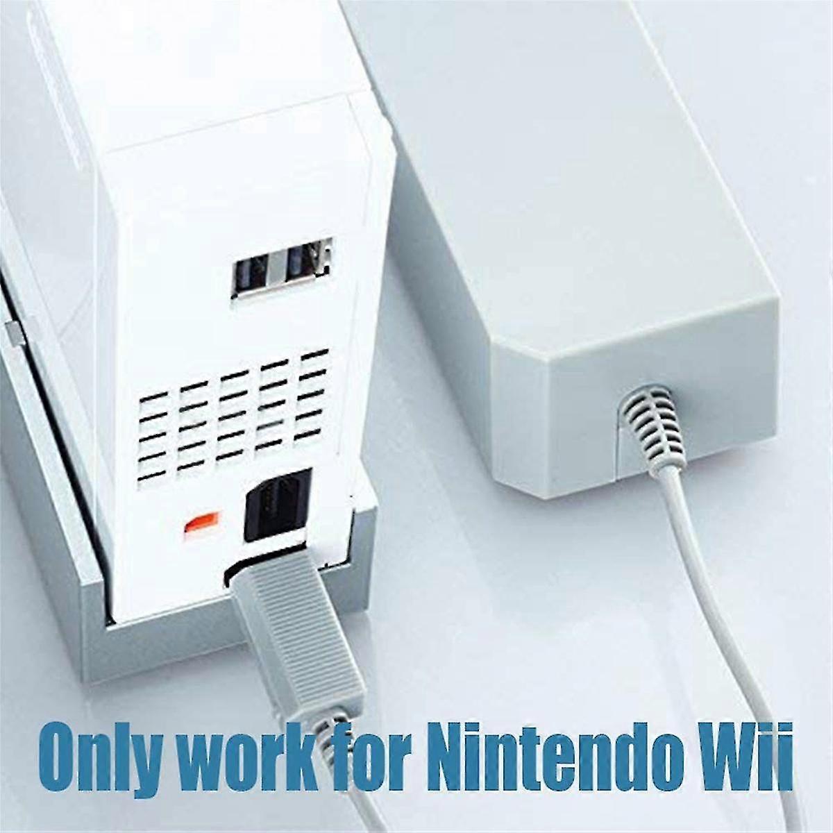 AC Power Adapter+Wii2 to -Compatible Adapter+Wired Motion Sensor Bar+Composite Audio Video Cable Ki