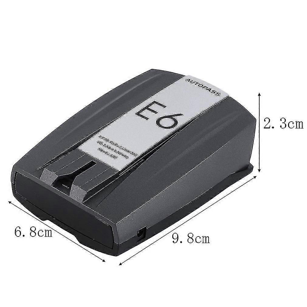 Hot E6 Single Display Mobile Electronic Radar Detector Fast Dedicated Vehicle Electronic Test Pin