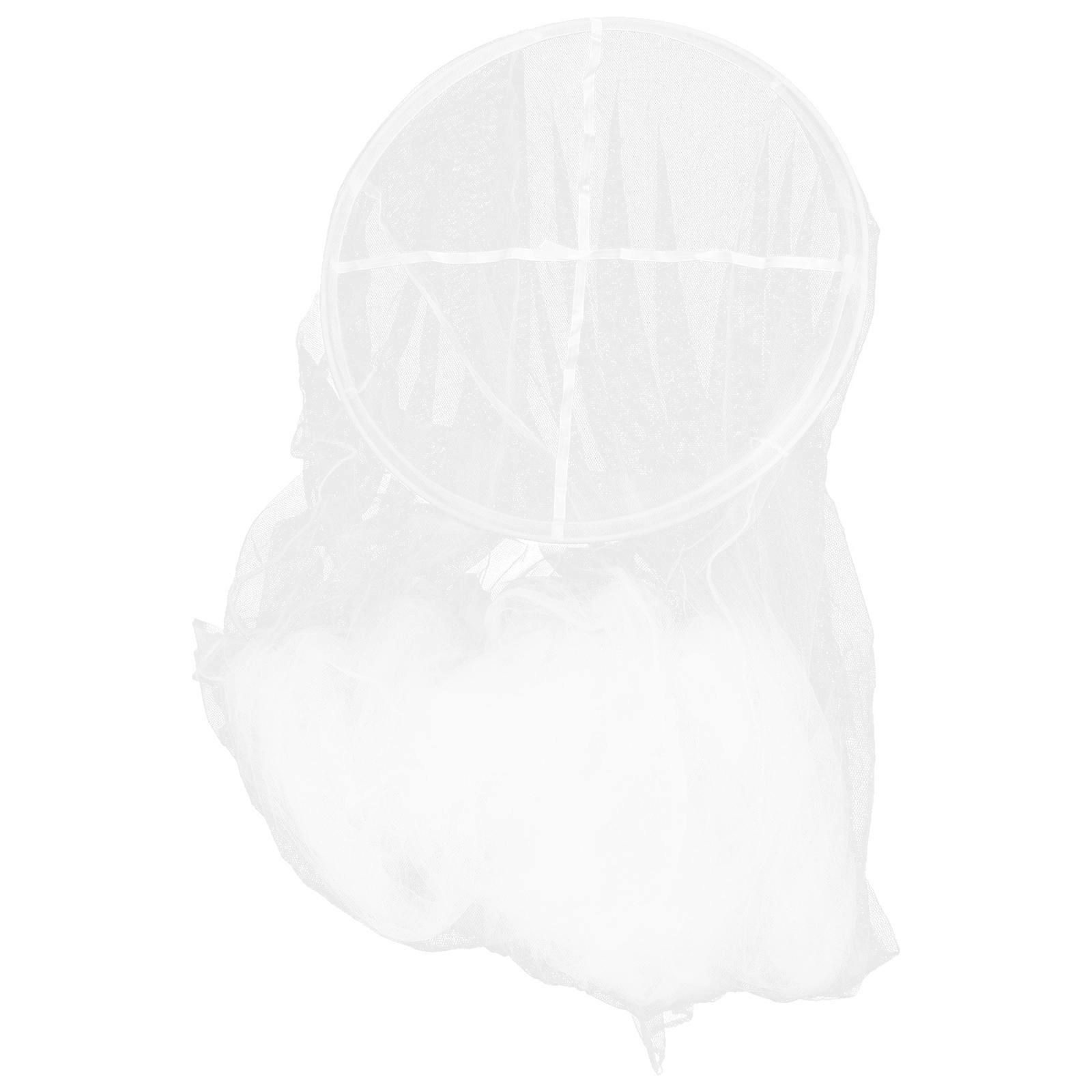 Durable Baby Mosquito Net Baby Toddler Bed Crib Canopy Mosquito Netting (White)
