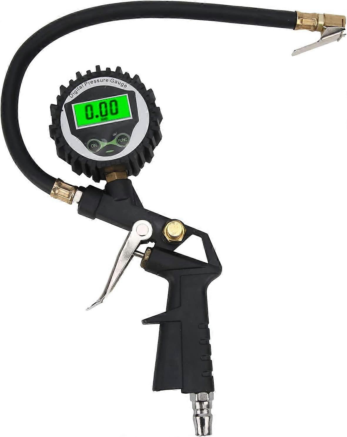 Tire Pressure Gauge, Portable Digital Tire Inflator with Pressure Gauge to Measure Tire Pressure to Reduce Pressure of Over Inflated Tire