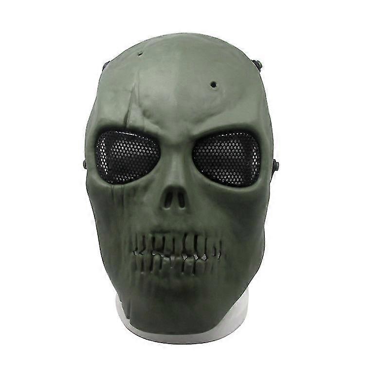 Cs Protective Mask Halloween Airsoft Paintball Full Face Skull Skeleton Mask Gifts