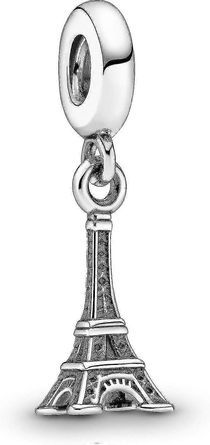 Korut Eiffel-torni Sterling hopea Charm-Good