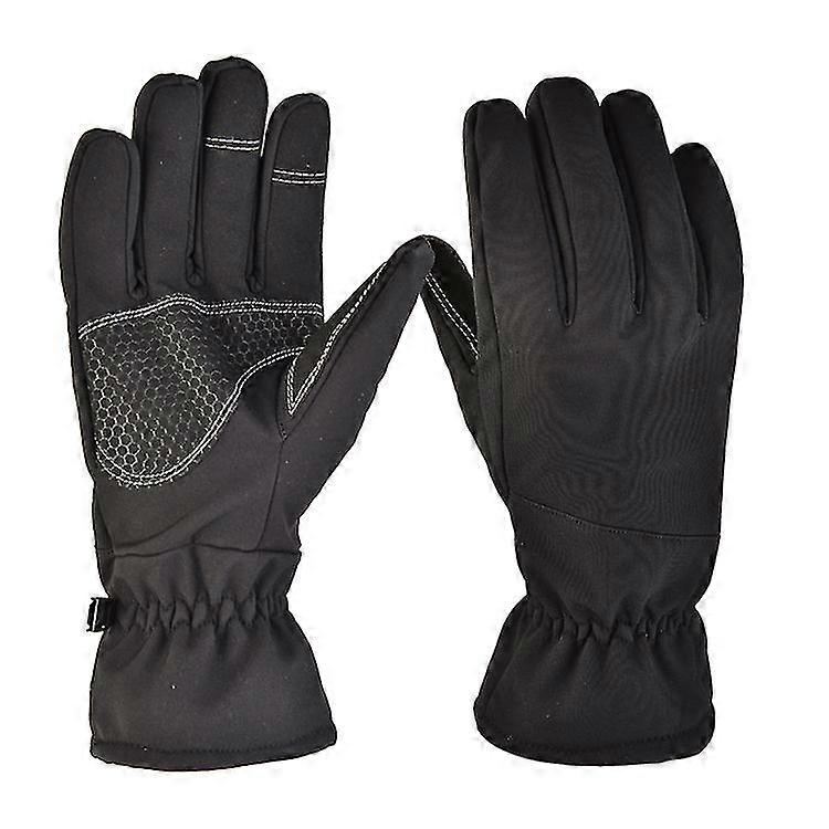 כפפות טקטיות צבאיות של גברים חורף כפפות רכות פליז תרמיות כפפות מסך מגע עמיד למים בחוץ ציד סקי