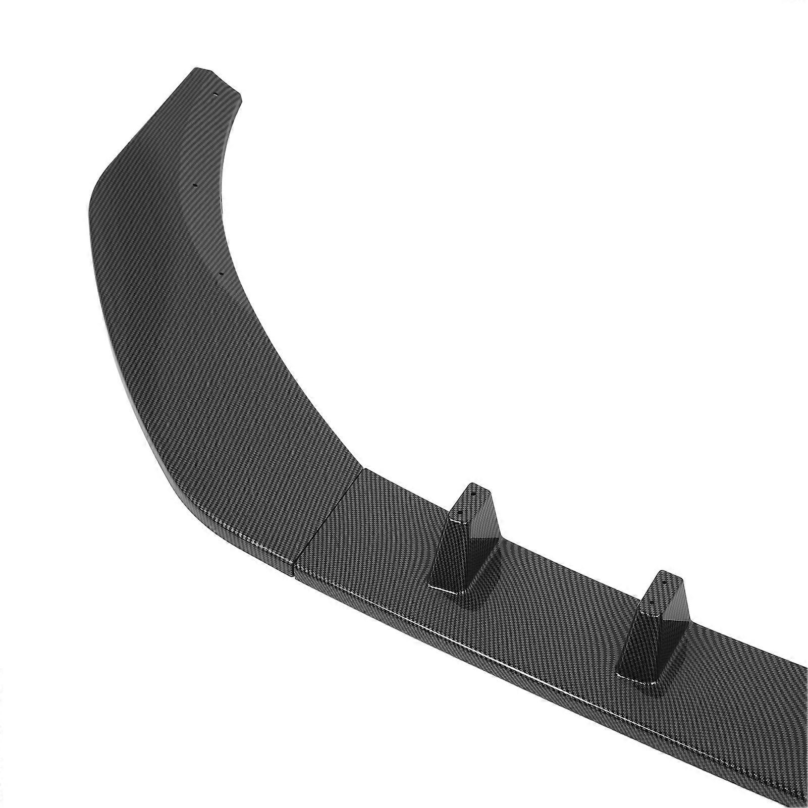 thumbnail image 2 of Glossy Black Front Bumper Lip Splitter Kit For Mercedes Benz W117 C117 AMG-Line 2016-2019 2 of 3