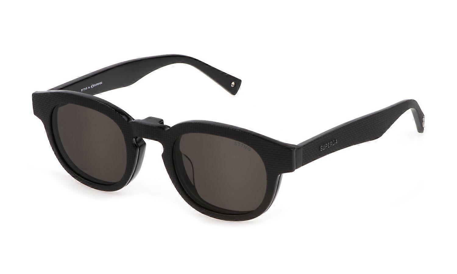 Eyewear Frames Sting UST481 700P Black LUCIDO 47/23/140 UNISEX