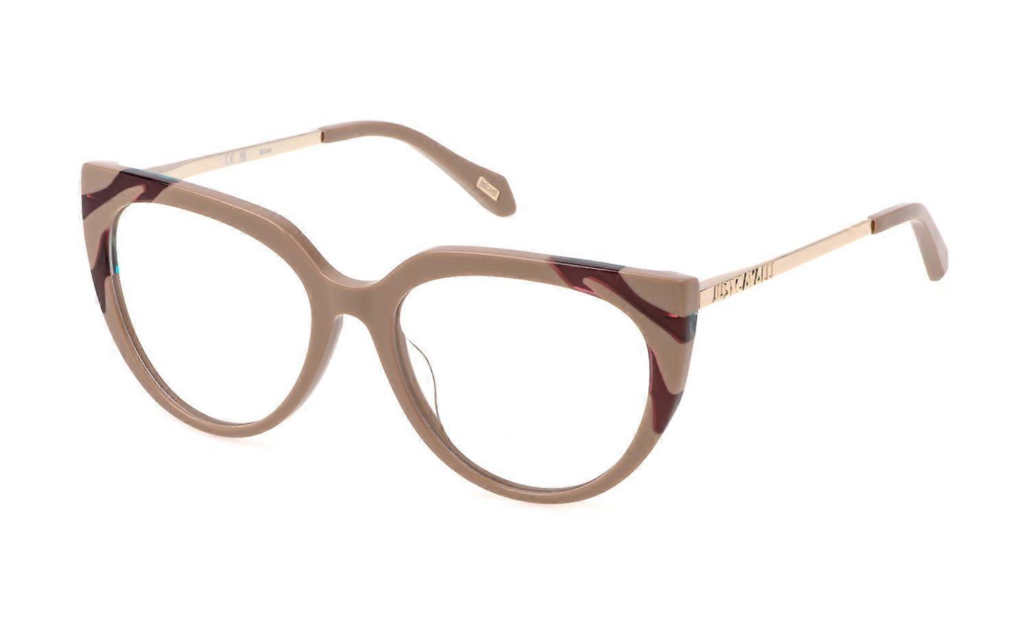 Eyewear Frames Just Cavalli VJC076 06Y1 BEIGE LUCIDO 54/17/140 WOMAN