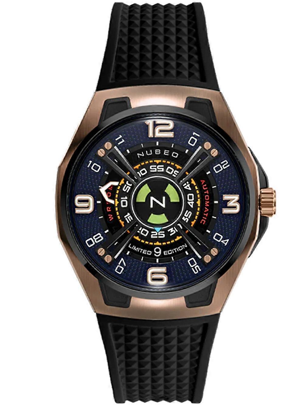 Nubeo NB-6094-01 Men's Watch OAO Automatic Limited Edition 44mm 5ATM