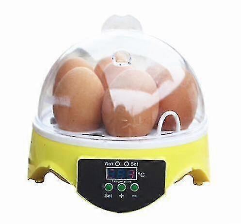 Automatisk fjærfe 7 egg inkubator temperaturkontroll fjærfe kylling egg inkubator