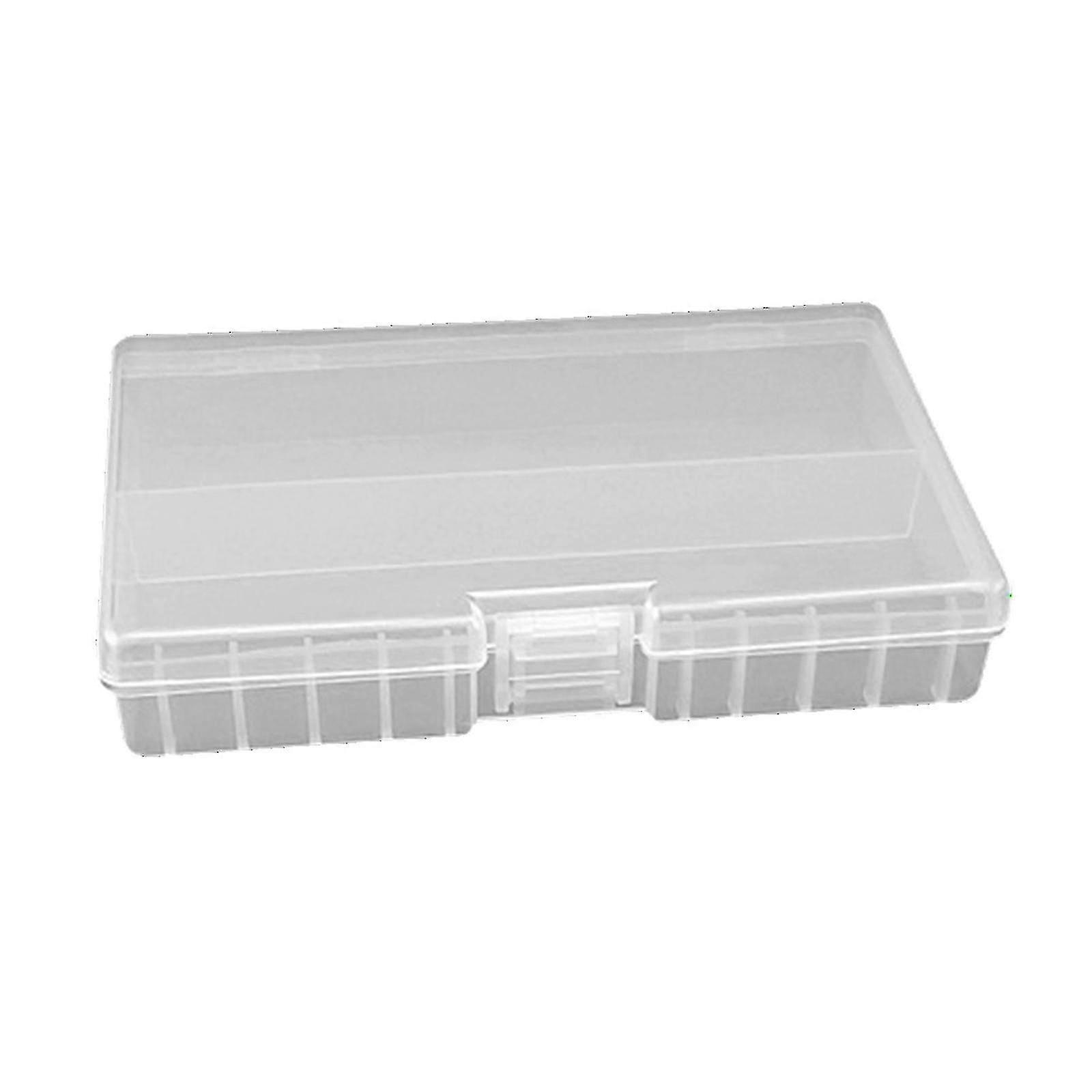Box för 48 Aaa Aa Box Förvaringslåda Clear Ty