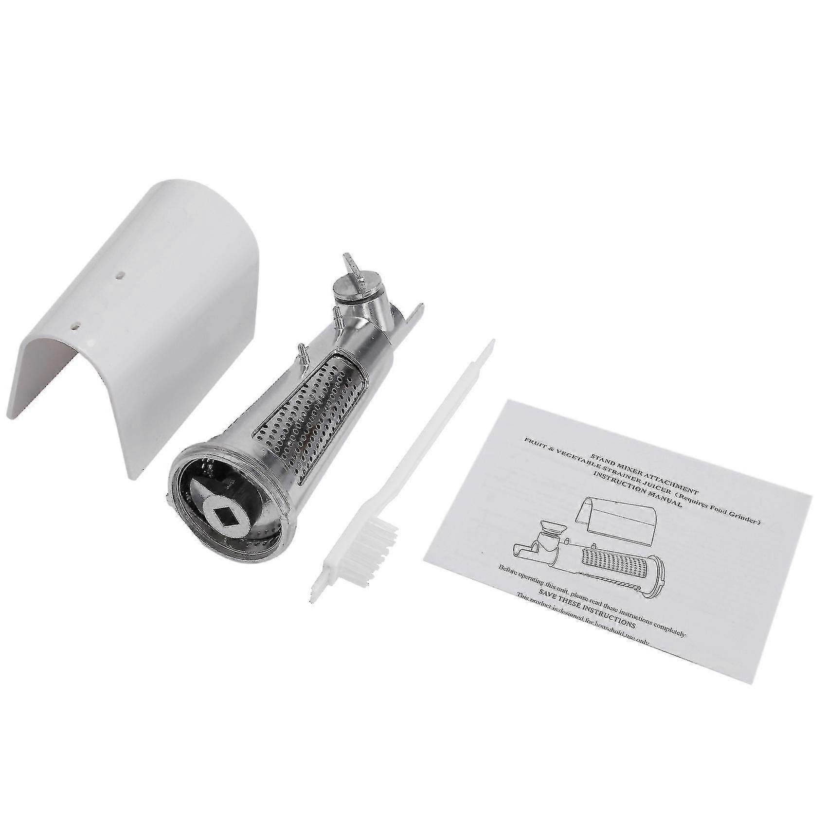 Fruit Vegetable Strainer Set Attachment Replacement Part Juicer Auger Compatible With Kitchenaid Stand Mixer