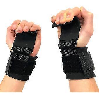 1pcs Wrist Lift Hook - Steel Lifting Hook With Non-slip Grip - Lifting Straps, Strength Training, Fitness, Crossfit, Weightlifting - One Size