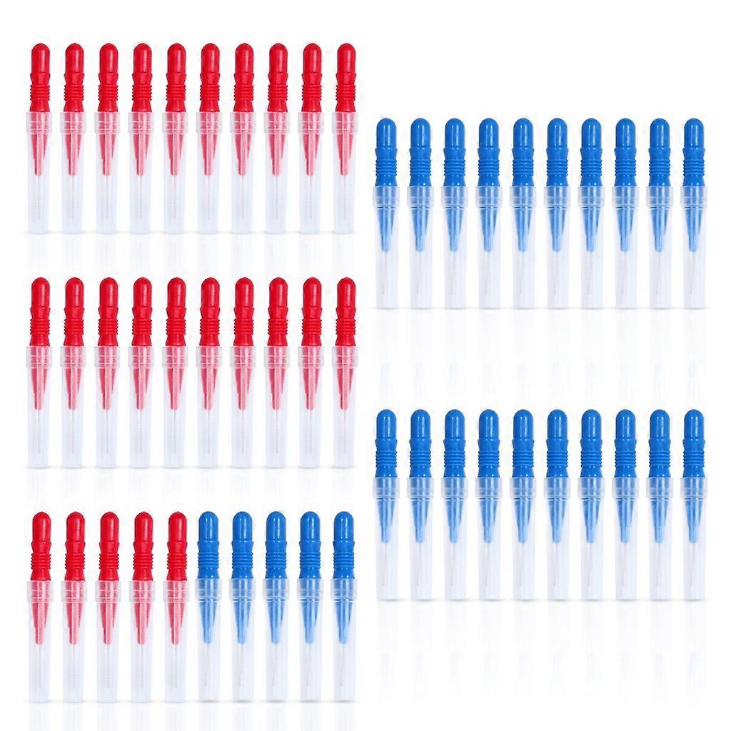 50 Pieces Interdental Brushes, Dental Brushes, Floss Brushes, Toothpick Tooth Flossing Head Oral Dental Hygiene