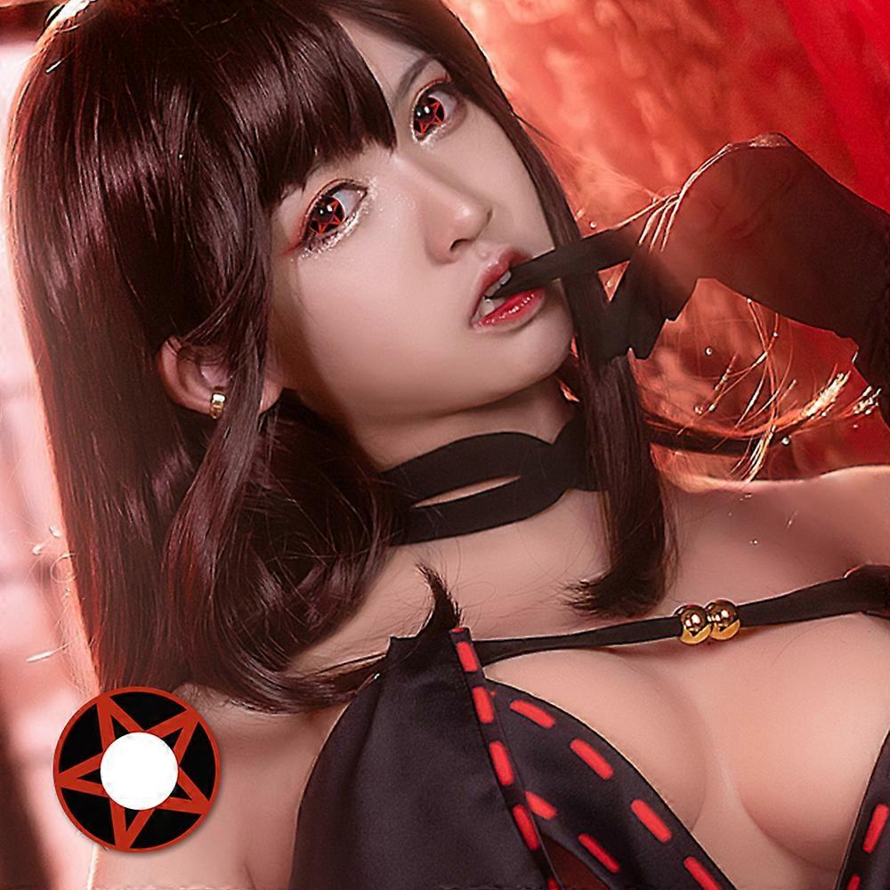 1 pari(2kpl) kosmetiikka piilolinssit piilolinssi silmille kauneustarvikkeet