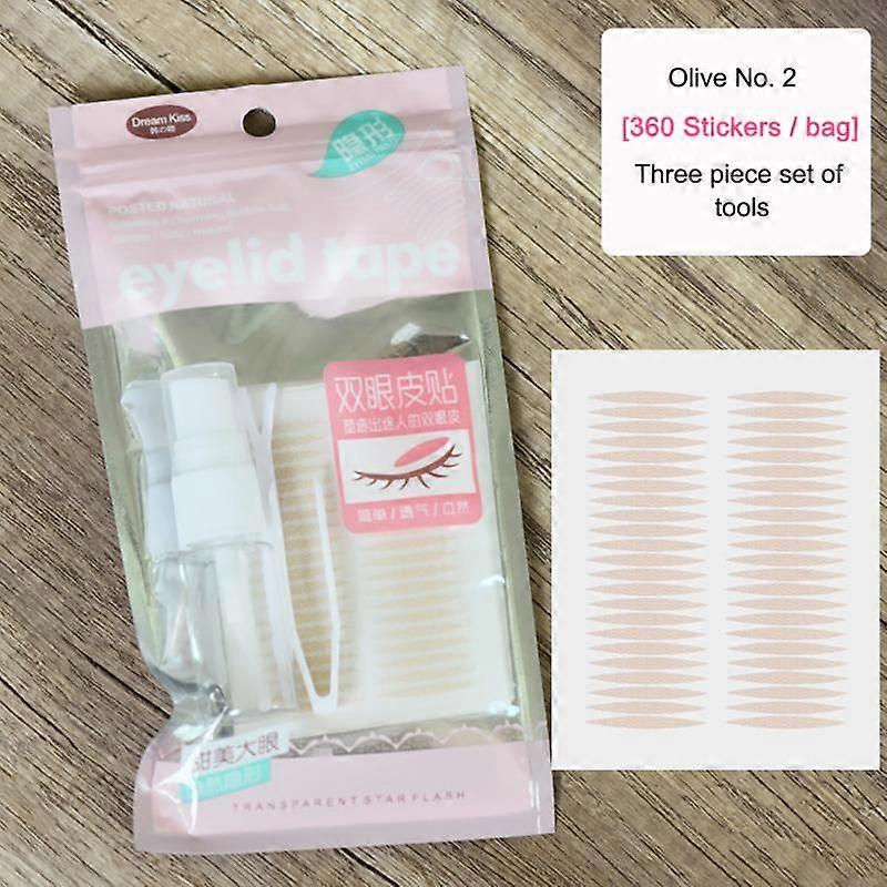 200 Pairs Invisible Double Eyelid Sticker Transparent Gauze Mesh Lace Invisible